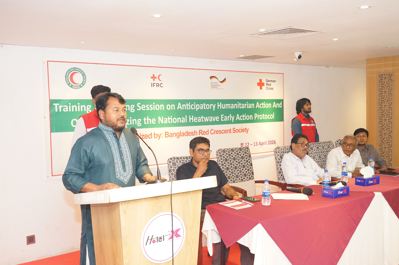 রেড ক্রিসেন্টের উদ্যোগে তাবদাহ আগাম সতর্কীকরণ বিষয়ক প্রশিক্ষণ কর্মশালার সমাপনী অনুষ্ঠিত