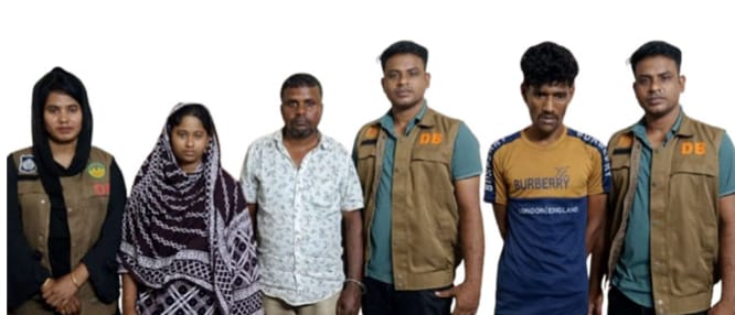 রাজশাহীতে ডিবি পুলিশের অভিযানে নারীসহ ৩ মাদক ব্যবসায়ী গ্রেপ্তার