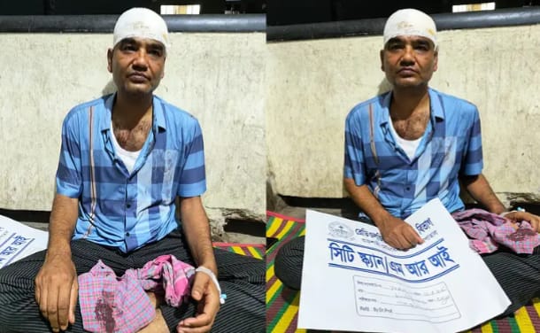 রাজশাহীতে এসআইকে পিটিয়ে জখমের অভিযোগ, মাথায় ৫ সেলাই