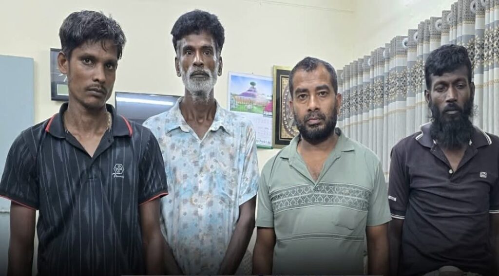 লালপুরে মাদকবিরোধী অভিযান ৪জন আটক “