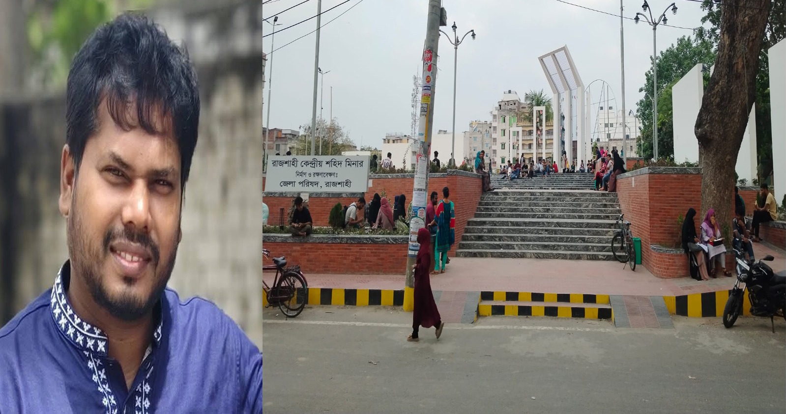 রাজশাহীতে কেন্দ্রীয় শহীদ মিনারে ফ্রি Wi-Fi জোন চালু, আলোচনায় যুবদল নেতা রফিকুল ইসলাম রবি