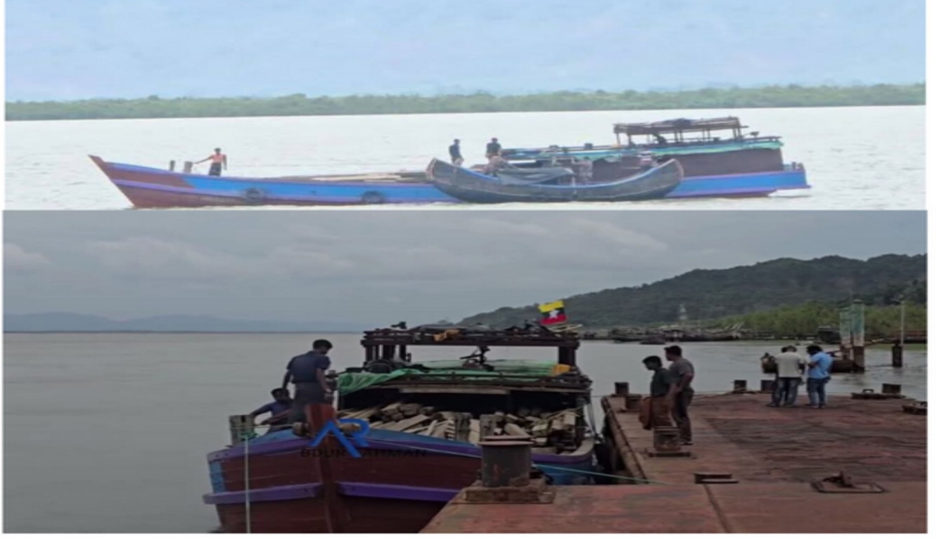 টেকনাফ বন্দরে এক বছর পর কাঠবাহী ট্রলার, বাণিজ্যে আশার আলো