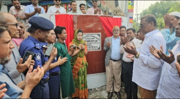 দুর্গাপুরে ছয়টি উন্নয়ন কাজের উদ্বোধন করলেন এমপি নজরুল ইসলাম