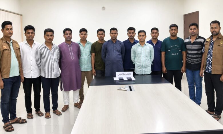 চট্টগ্রাম মহানগর পুলিশ ও ডিবি পুলিশ যৌথ ভাবে নিষিদ্ধ ঘোষিত সংগঠনের ১৪ জন নেতা-কর্মীকে গ্রেপ্তার করেছে