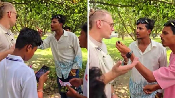 রাজশাহীতে বিদেশি পর্যটককে হেনস্তা, সমালোচনার ঝড়