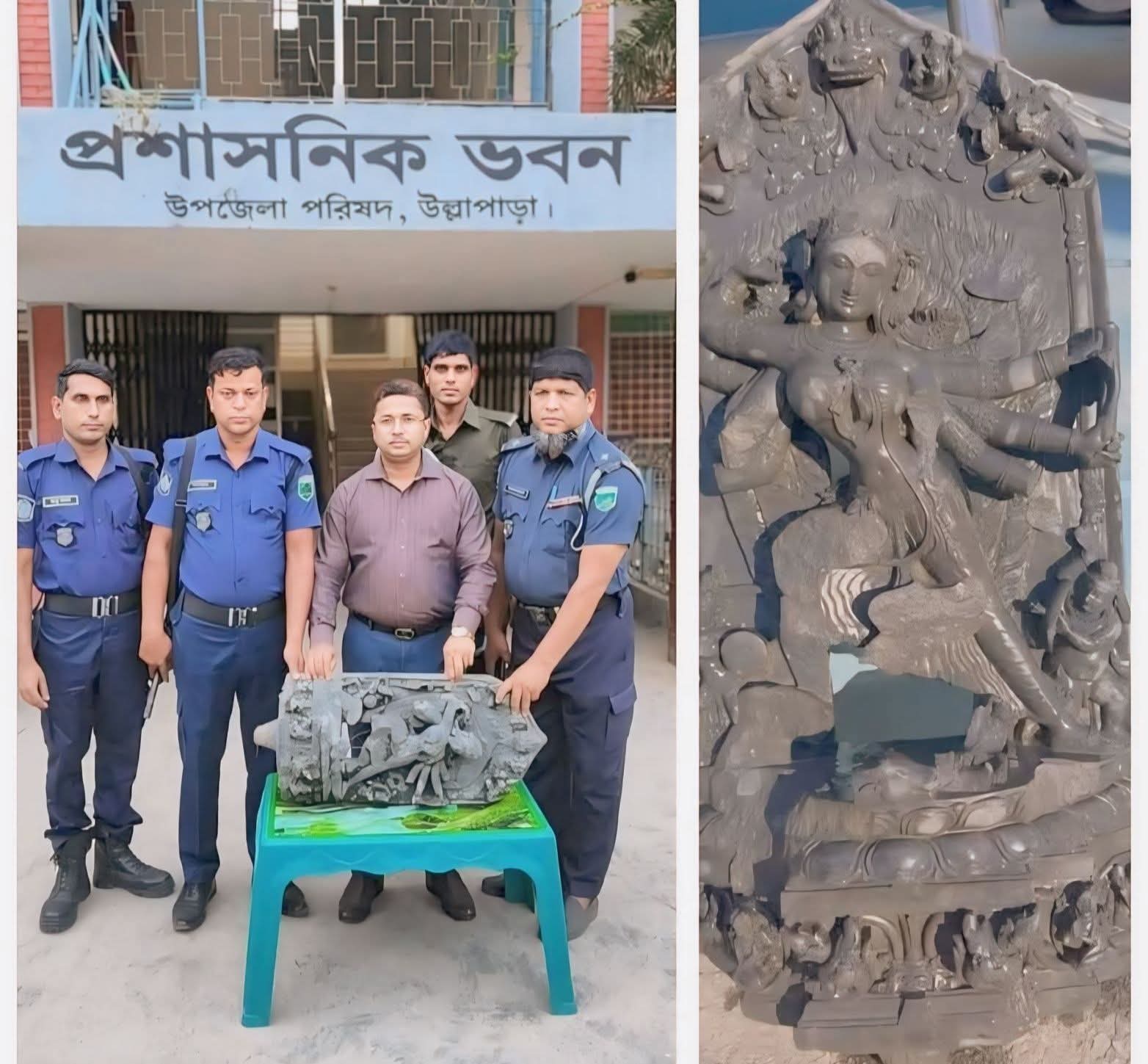 হিন্দু সনাতন ধর্মাবলম্বীদের কাছে যা “দেবতা” রাষ্ট্রের কাছে তা কেবল নিদর্শন।