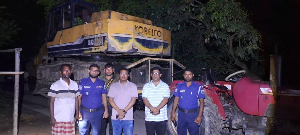 লালপুরে গভীর রাতে প্রশাসনের অভিযান: অবৈধ মাটি কাটার অপরাধে ২ জনের ২ লাখ টাকা জরিমানা”