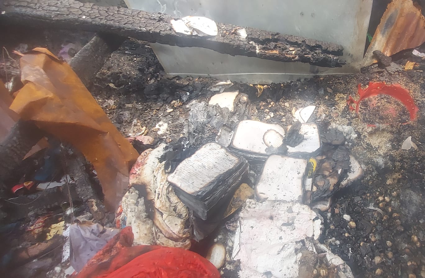 বড়াইগ্রামে অগ্নিকাণ্ডে বিজিবি সদস্যের বাড়ি পুড়ে ছাই, ক্ষতি ২০ লাখের অধিক