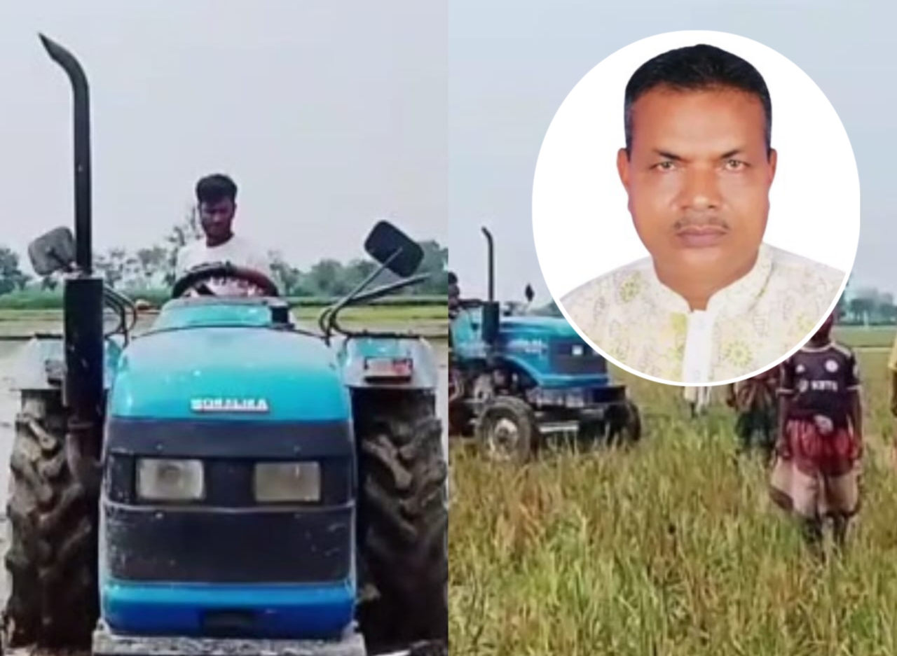 বদলগাছীতে লীজ কৃত জমি জবর দখলের চেষ্টার অভিযোগ  বিএনপি নেতার বিরুদ্ধে।