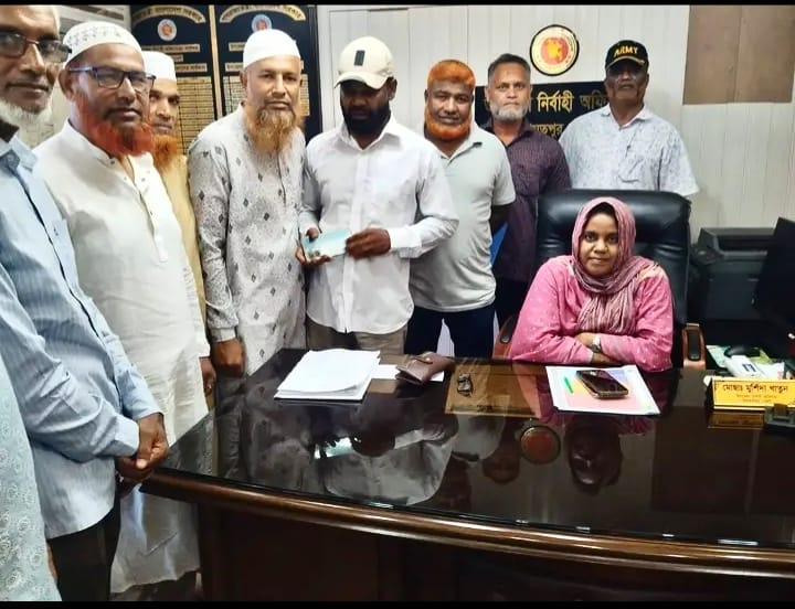 উপজেলা নির্বাহী কর্মকর্তার সাথে বাংলাদেশ অবসরপ্রাপ্ত সেনা কল্যাণ সংস্থার(অসকা) সাক্ষাৎ   ​