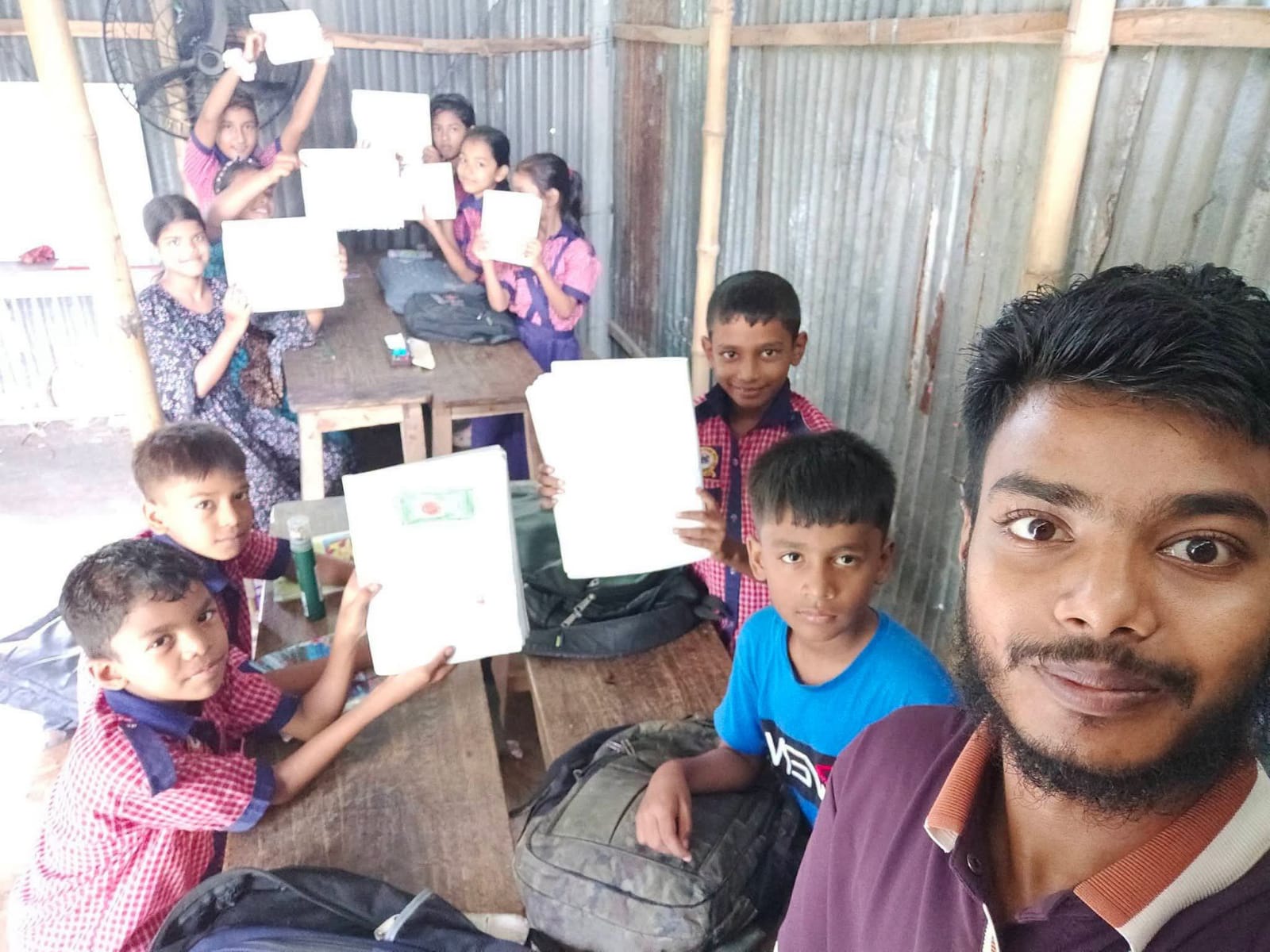 নওগাঁর পোরশায় শিক্ষার আলো ছড়াচ্ছে শিশা ন্যাশনাল এডুকেয়ার একাডেমি।