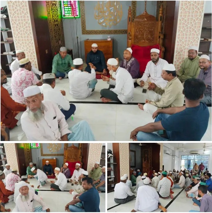 মীরসরাইয়ের ৮ নং দুর্গাপুর ইউনিয়ন বিএনপি’র আহবায়ক জসিম উদ্দিনের উদ্যোগে বেগম খালেদা জিয়ার রুহের মাগফিরাত কামনায় মিলাদ ও দোয়া- মোনাজাত