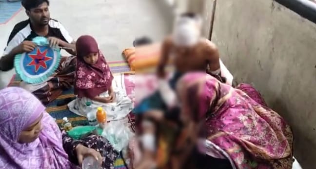 রাজশাহীতে মা-ভাইকে বটি দিয়ে কুপিয়ে জখম