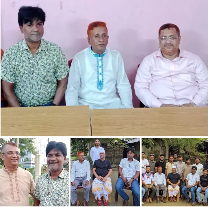 চট্টগ্রামের মীরসরাইয়ের এমপি সহ ওমরা হজ্জ্ব করে আসা অপরাপর বিএনপি নেতাদের সাথে শ্রমিক দল নেতা হারুনের সাক্ষাত
