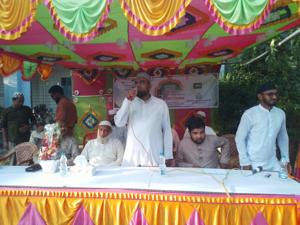 বদলগাছী উপজেলার মিঠাপুর ইউনিয়ন যুব বিভাগে ৩৪ জন যুবকের  যোগদান অনুষ্ঠান।