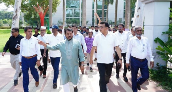 রাজশাহী চিড়িয়াখানার ঐতিহ্য ফেরাতে রাসিক প্রশাসক ও ডিজির যৌথ পরিদর্শন