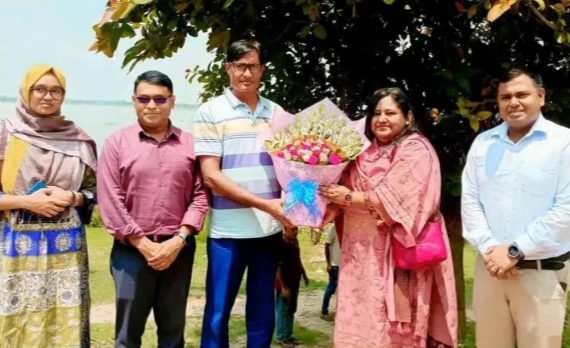 তানোরের বিল কুমারী বিল (শীব নদী) পরিদর্শন করেছেন রাজশাহী বিভাগীয় কমিশনার মোঃ ইউসুফ আলী