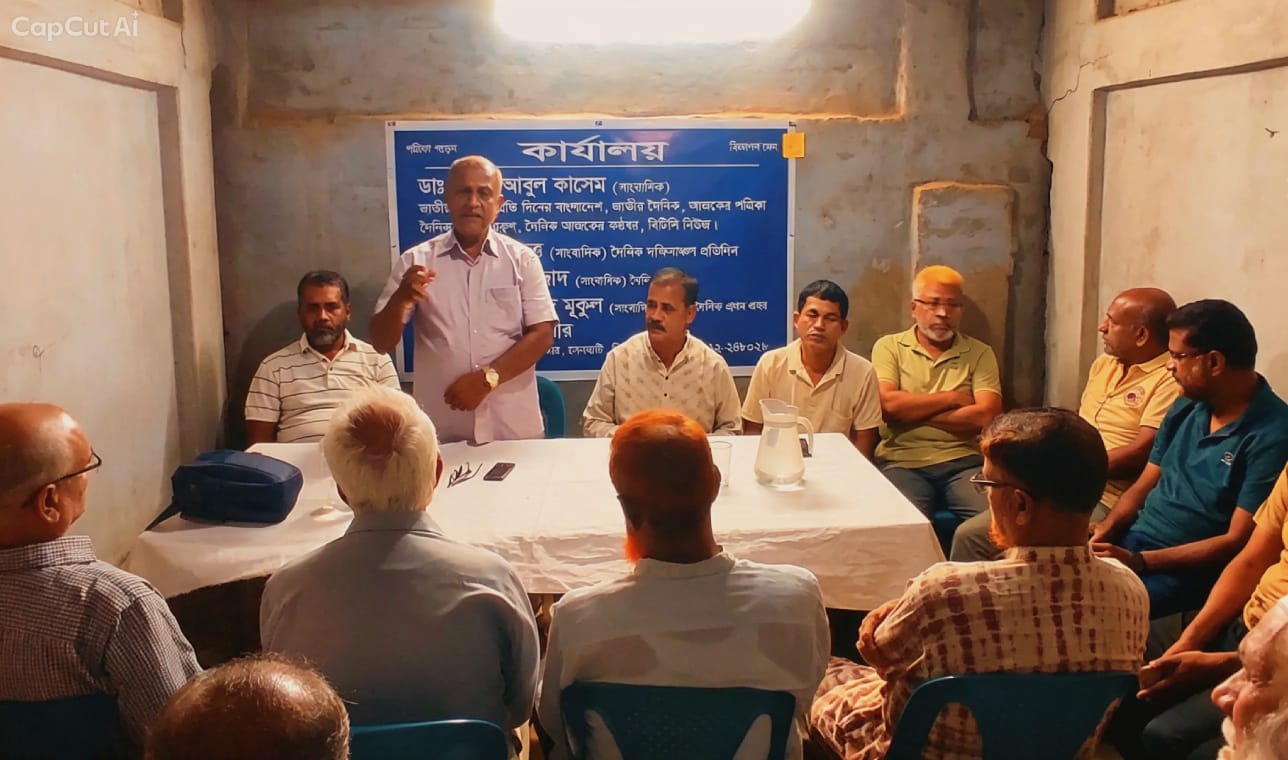 দিঘলিয়ায় রিপোর্টার্স ক্লাবের কমিটি গঠন সভাপতি সৈয়দ আবুল কাসেম, সাধারণ সম্পাদক আবিদ আজাদ
