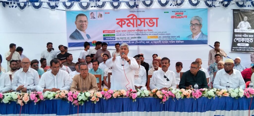 পবার পারিলা ইউনিয়ন বিএনপি ঐক্যবদ্ধ: এমপি মিলন