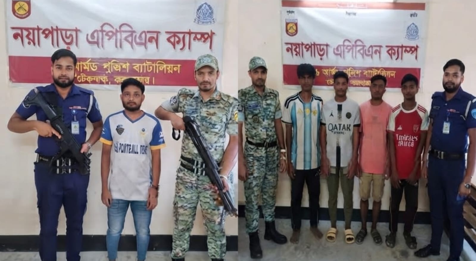 নয়াপাড়ায় যৌথ অভিযানে হ্নীলার ৪ যুবক উদ্ধার, সন্দেহভাজন আটক