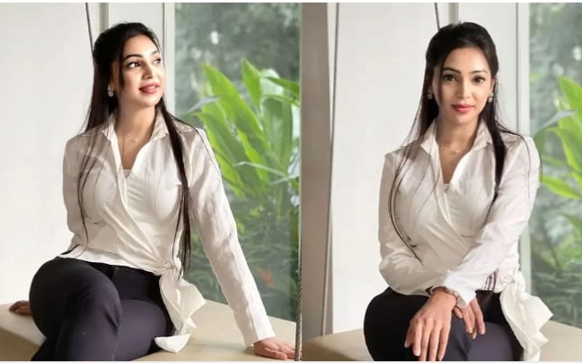 অভিনয় এখন ‘সেকেন্ড চয়েস’, করপোরেট পরিচালক পদে প্রভা! অভিনেত্রী সাদিয়া জাহান প্রভা।